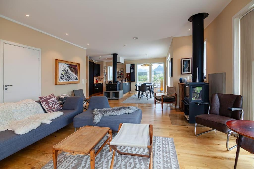 Amazing Seaview Lodge, Kabelvåg Kültér fotó